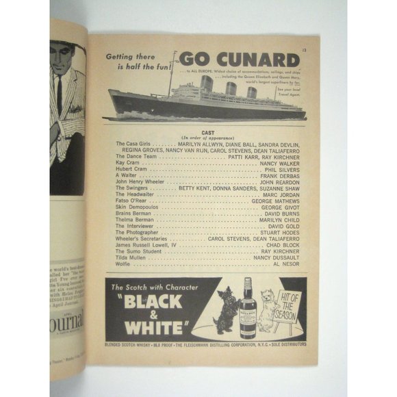 Playbill Do Re Mi St James Theatre 1961 Phil Silvers David Burns Nancy Walker - Picture 4 of 6